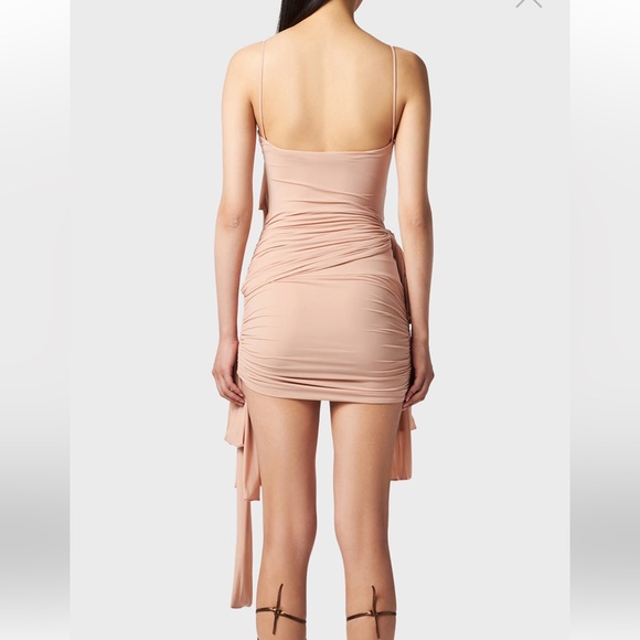 Blumarine jersey dress with Sashes . Size S, US 2. New never worn. - Picture 2 of 8